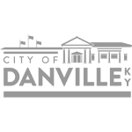 City of Danville logo in gray. Digital Marketing, Website Design, Branding, Graphic Design, Logo Design, Advertising, and Marketing Agency services in Danville, Kentucky.