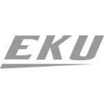 EKU logo in gray. Digital Marketing, Website Design, Branding, Graphic Design, Logo Design, Advertising, and Marketing Agency services in Danville, Kentucky.