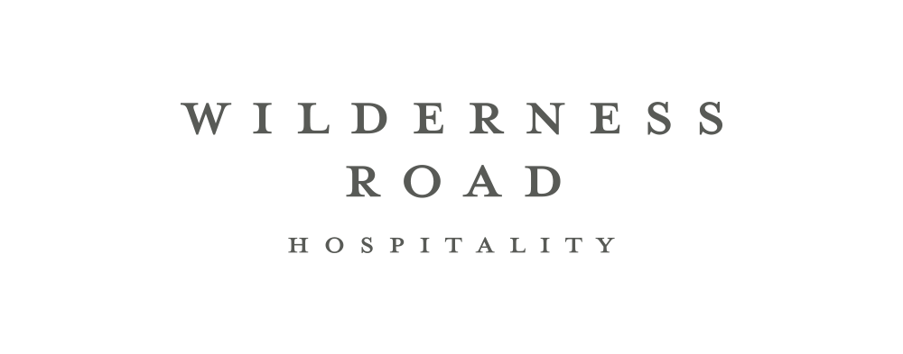 Wilderness Road Hospitality logo. Digital Marketing, Website Design, Branding, Graphic Design, Logo Design, Advertising, and Marketing Agency services in Danville, Kentucky.